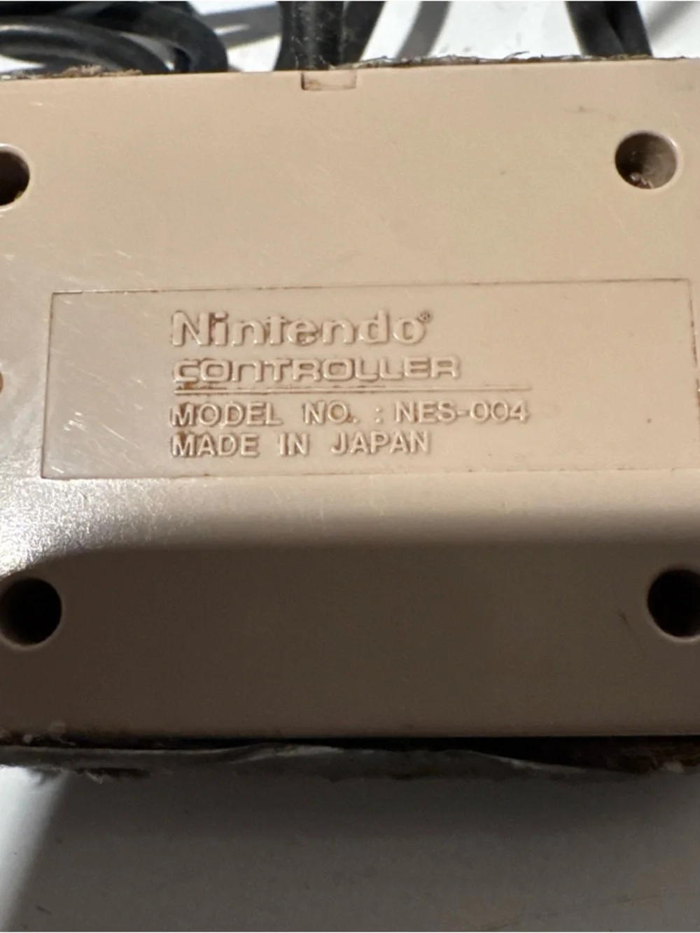 Nintendo Nes Controllers NES-004 For Parts/repair Poor Condition